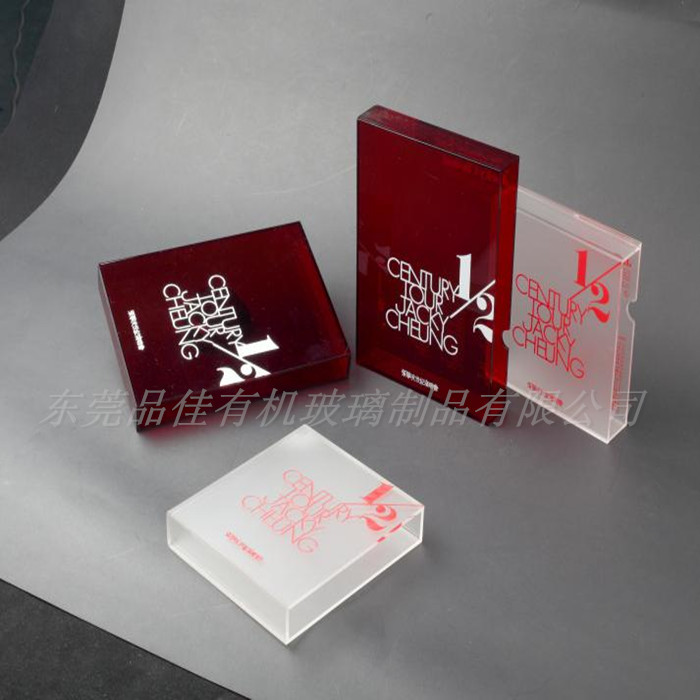 透明亞克力CD盒 定制有機玻璃CD盒